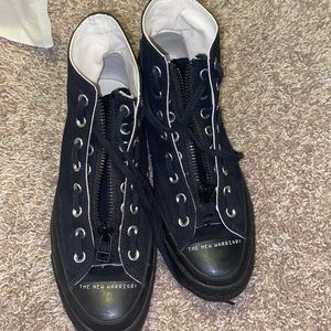 Nike Converse x Undercover black high top shoes